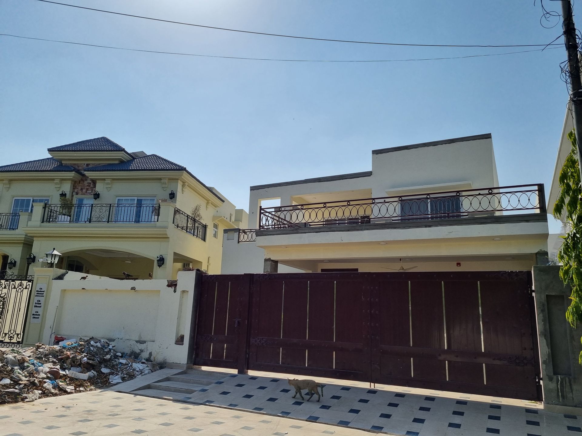 Contemporary completed villa by Bunyad Allied
